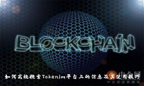如何高效搜索Tokenim平台上的信息及其使用技巧